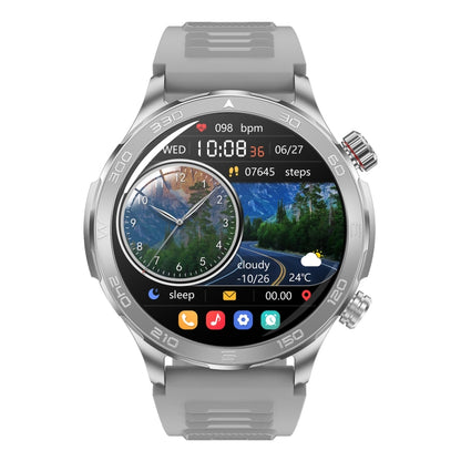 DK67 1.53 inch IP67 BT 5.0 Fitness Sport Smart Watch, Support Bluetooth Call / Sleep / Blood Oxygen / Heart Rate / Blood Pressure Health Monitor(Silver) - Smart Watches by PMC Jewellery | Online Shopping South Africa | PMC Jewellery | Buy Now Pay Later Mobicred