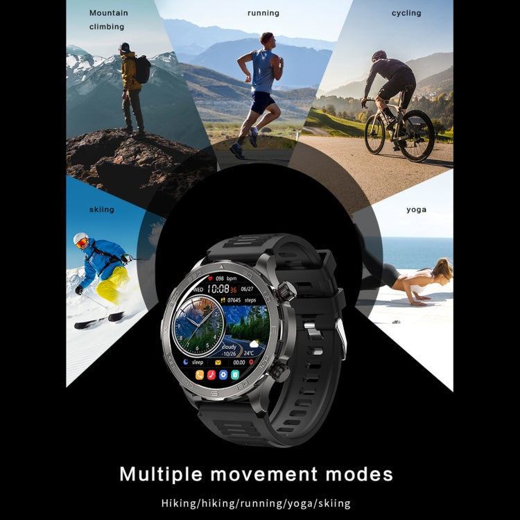DK67 1.53 inch IP67 BT 5.0 Fitness Sport Smart Watch, Support Bluetooth Call / Sleep / Blood Oxygen / Heart Rate / Blood Pressure Health Monitor(Black) - Smart Watches by PMC TechLife | Online Shopping South Africa | PMC TechLife | Buy Now Pay Later Mobicred