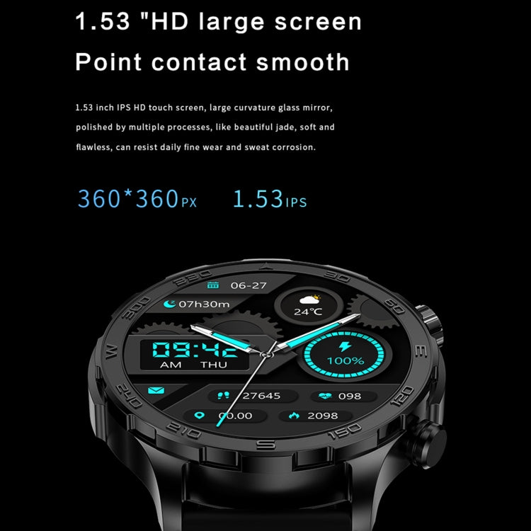 DK67 1.53 inch IP67 BT 5.0 Fitness Sport Smart Watch, Support Bluetooth Call / Sleep / Blood Oxygen / Heart Rate / Blood Pressure Health Monitor(Orange) - Smart Watches by PMC TechLife | Online Shopping South Africa | PMC TechLife | Buy Now Pay Later Mobicred