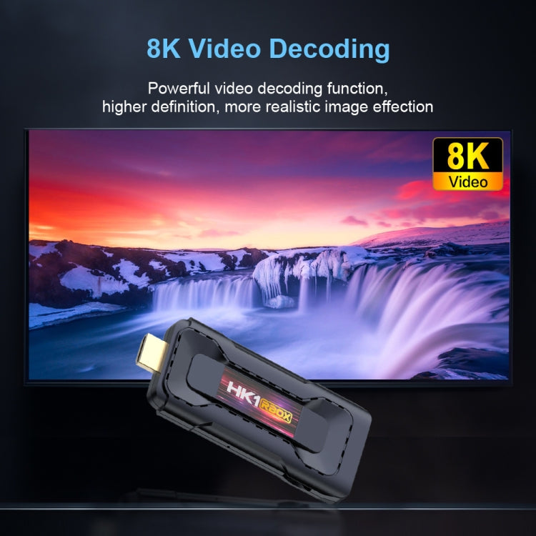 HK1 RBOX D8 RK3528 Android 13.0 Quad Core 8K HD Wifi6 Bluetooth TV Stick, RAM:2GB+16GB(EU Plug) - Android TV Sticks by PMC TechLife | Online Shopping South Africa | PMC TechLife | Buy Now Pay Later Mobicred