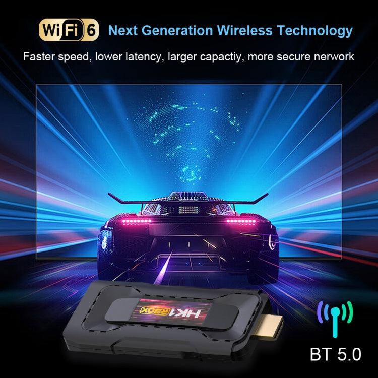 HK1 RBOX D8 RK3528 Android 13.0 Quad Core 8K HD Wifi6 Bluetooth TV Stick, RAM:2GB+16GB(US Plug) - Android TV Sticks by PMC TechLife | Online Shopping South Africa | PMC TechLife | Buy Now Pay Later Mobicred
