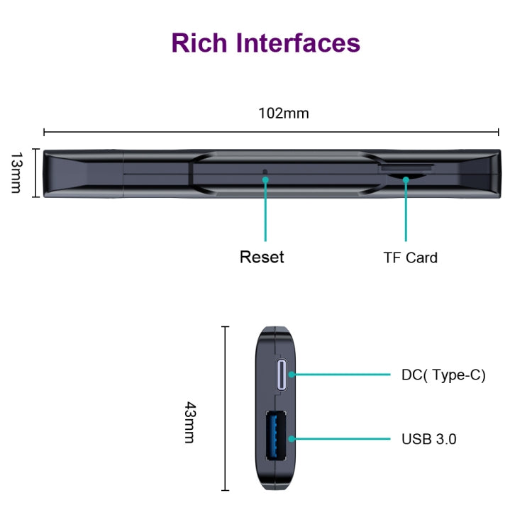 HK1 RBOX D8 RK3528 Android 13.0 Quad Core 8K HD Wifi6 Bluetooth TV Stick, RAM:4GB+32GB(AU Plug) - Android TV Sticks by PMC TechLife | Online Shopping South Africa | PMC TechLife | Buy Now Pay Later Mobicred