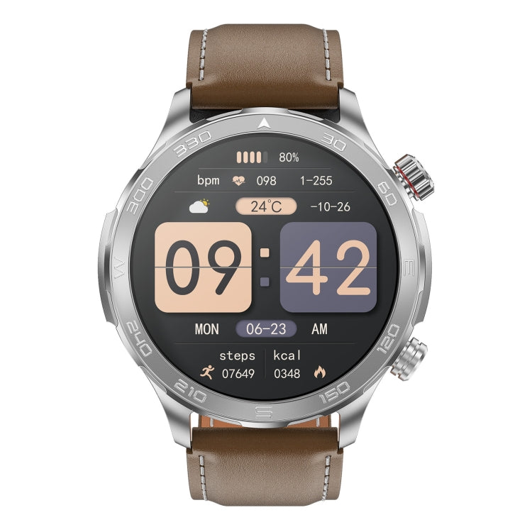 DK67 1.53 inch IP67 BT 5.0 Fitness Sport Smart Watch, Support Bluetooth Call / Sleep / Blood Oxygen / Heart Rate / Blood Pressure Health Monitor(Brown) - Smart Watches by PMC Jewellery | Online Shopping South Africa | PMC Jewellery | Buy Now Pay Later Mobicred