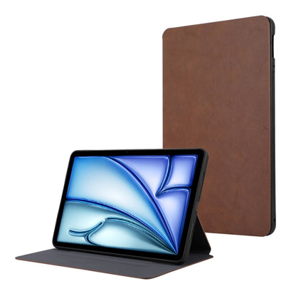 For iPad Air 11 2024 TPU Flip Tablet Protective Leather Case(Brown) - iPad Air 11 2024 Cases by PMC Jewellery | Online Shopping South Africa | PMC Jewellery | Buy Now Pay Later Mobicred
