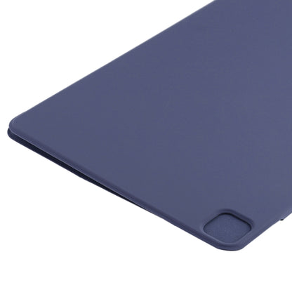 For iPad Pro 13 2024 Double-sided Clip Fixed Buckle Magnetic PU Leather Smart Tablet Case(Dark Blue) - iPad Pro 13 2024 Cases by PMC Jewellery | Online Shopping South Africa | PMC Jewellery | Buy Now Pay Later Mobicred