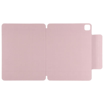 For iPad Pro 13 2024 Double-sided Clip Fixed Buckle Magnetic PU Leather Smart Tablet Case(Rose Gold) - iPad Pro 13 2024 Cases by PMC Jewellery | Online Shopping South Africa | PMC Jewellery | Buy Now Pay Later Mobicred