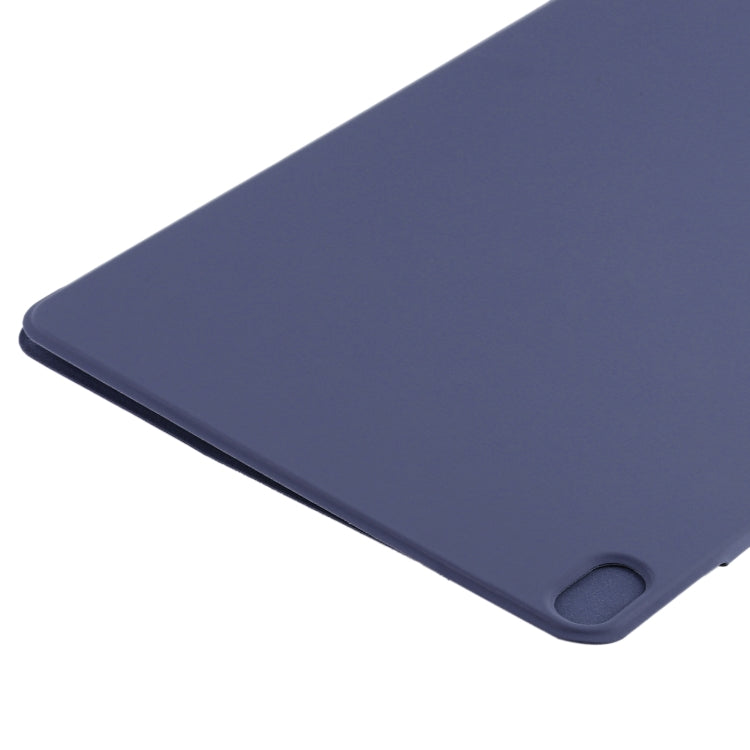 For iPad Air 11 2024 Double-sided Clip Fixed Buckle Magnetic PU Leather Smart Tablet Case(Dark Blue) - iPad Air 11 2024 Cases by PMC Jewellery | Online Shopping South Africa | PMC Jewellery | Buy Now Pay Later Mobicred