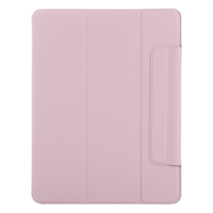 For iPad Pro 11 2024 Double-sided Clip Fixed Buckle Magnetic PU Leather Smart Tablet Case(Rose Gold) - iPad Pro 11 2024 Cases by PMC Jewellery | Online Shopping South Africa | PMC Jewellery | Buy Now Pay Later Mobicred