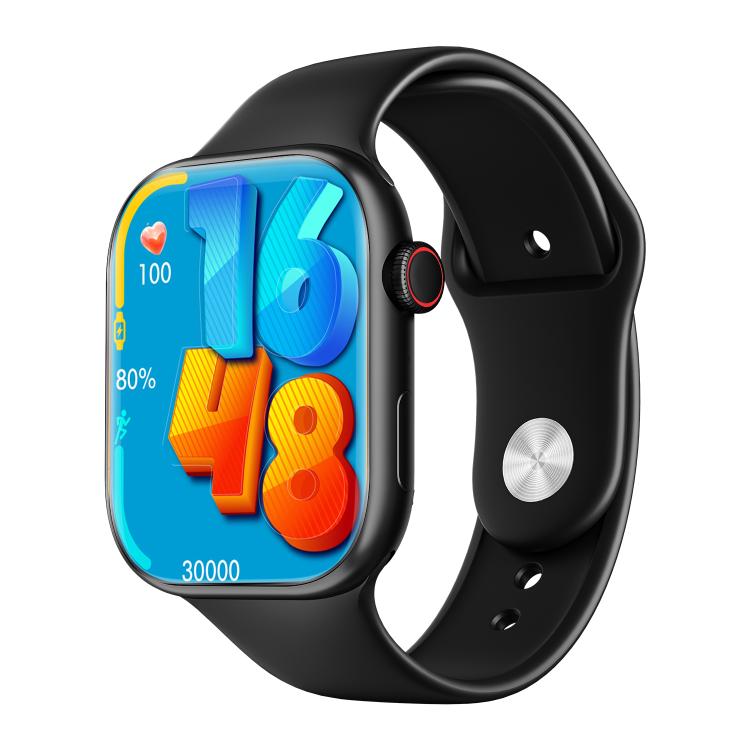WS11 MAX 2.2 inch Fitness Sport Smart Watch, Support Bluetooth Call / Sleep / Blood Oxygen / Heart Rate / Blood Pressure Health Monitor(Black) - Smart Watches by PMC TechLife | Online Shopping South Africa | PMC TechLife | Buy Now Pay Later Mobicred