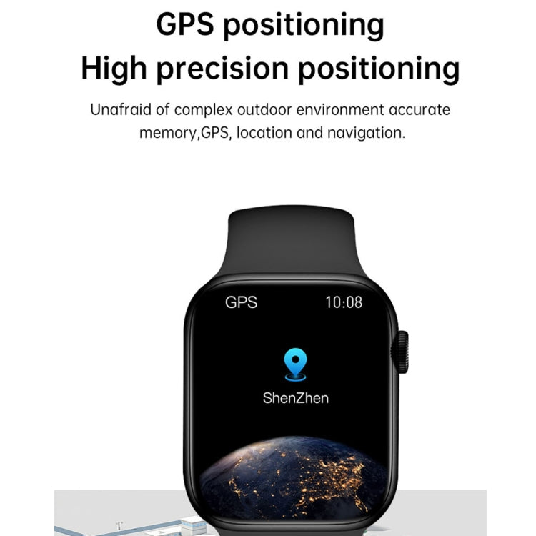 WS11 MAX 2.2 inch Fitness Sport Smart Watch, Support Bluetooth Call / Sleep / Blood Oxygen / Heart Rate / Blood Pressure Health Monitor(Black) - Smart Watches by PMC TechLife | Online Shopping South Africa | PMC TechLife | Buy Now Pay Later Mobicred