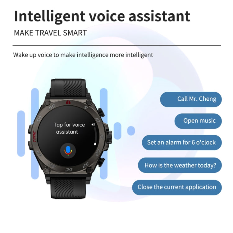 LC18 1.53 inch IP67 BT5.0 Sport Smart Watch with Earbuds, Support Bluetooth Call / Sleep / Blood Oxygen / Heart Rate / Blood Pressure Health Monitor(Black) - Smart Watches by PMC TechLife | Online Shopping South Africa | PMC TechLife | Buy Now Pay Later Mobicred