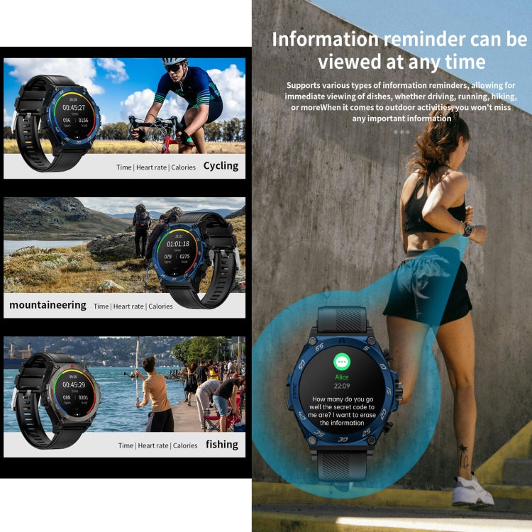 LC18 1.53 inch IP67 BT5.0 Sport Smart Watch with Earbuds, Support Bluetooth Call / Sleep / Blood Oxygen / Heart Rate / Blood Pressure Health Monitor(Black) - Smart Watches by PMC TechLife | Online Shopping South Africa | PMC TechLife | Buy Now Pay Later Mobicred