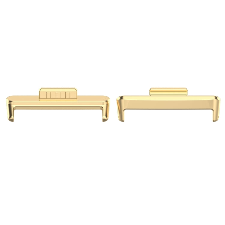 For Huawei Watch Fit3 20mm 1 Pair Stainless Steel Metal Watch Band Connector(Gold) - free shipping - PMc TechLife - Order now!