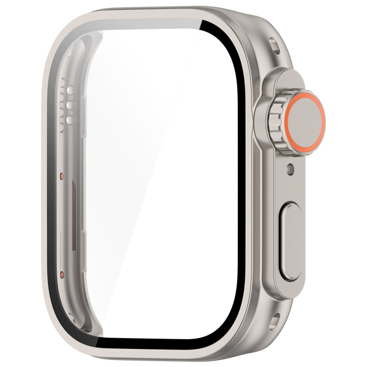 For Huawei Watch Fit3 PC + Tempered Glass Film Full Coverage Watch Protective Case(Starlight) - Watch Cases by PMC TechLife | Online Shopping South Africa | PMC TechLife | Buy Now Pay Later Mobicred