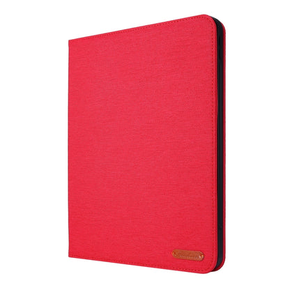 For iPad Air 11 2024 Fabric Leather Tablet Case(Red) - iPad Air 11 2024 Cases by PMC Jewellery | Online Shopping South Africa | PMC Jewellery | Buy Now Pay Later Mobicred