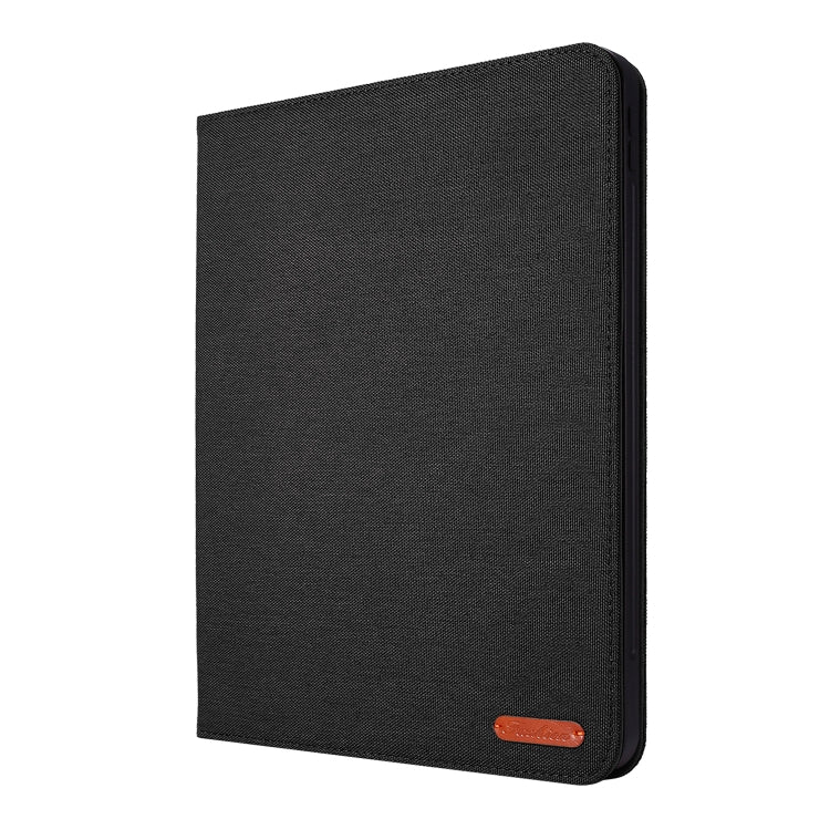 For iPad Air 13 2024 Fabric Leather Tablet Case(Black) - iPad Air 13 2024 Cases by PMC Jewellery | Online Shopping South Africa | PMC Jewellery | Buy Now Pay Later Mobicred