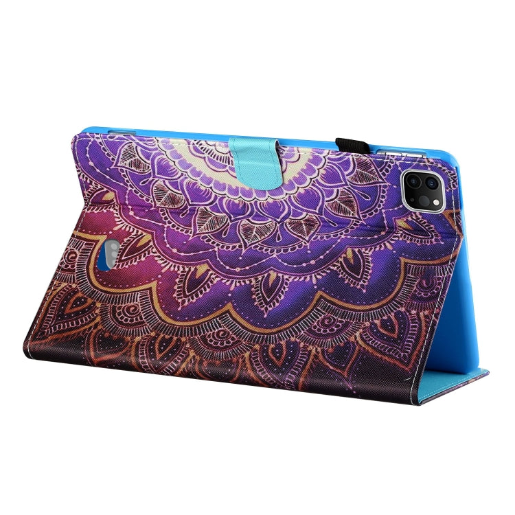 For iPad Pro 11 2024 Coloured Drawing Stitching Smart Leather Tablet Case(Mandala) - iPad Pro 11 2024 Cases by PMC Jewellery | Online Shopping South Africa | PMC Jewellery | Buy Now Pay Later Mobicred