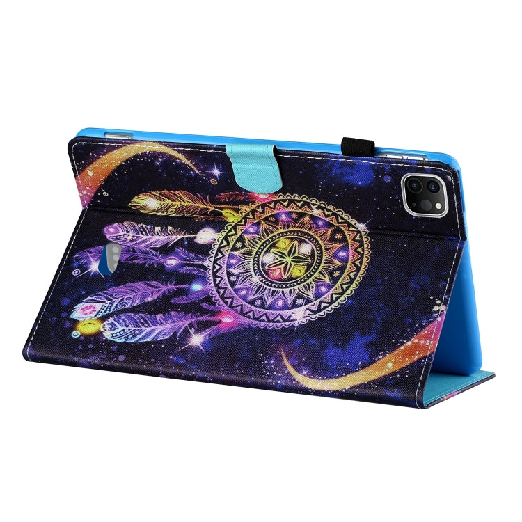 For iPad Pro 11 2024 Coloured Drawing Stitching Smart Leather Tablet Case(Dream Catcher) - iPad Pro 11 2024 Cases by PMC Jewellery | Online Shopping South Africa | PMC Jewellery | Buy Now Pay Later Mobicred