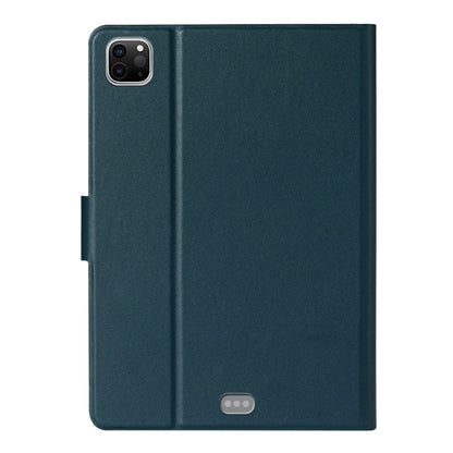 For iPad Pro 11 2024 Pure Color Smart Leather Tablet Case(Deep Green) - iPad Pro 11 2024 Cases by PMC Jewellery | Online Shopping South Africa | PMC Jewellery | Buy Now Pay Later Mobicred