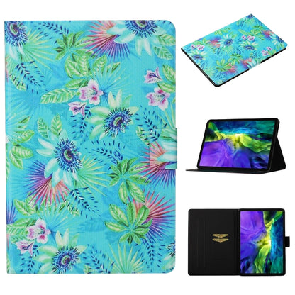 For iPad Pro 11 2024 Voltage Coloured Drawing Smart Leather Tablet Case(Flowers) - iPad Pro 11 2024 Cases by PMC Jewellery | Online Shopping South Africa | PMC Jewellery | Buy Now Pay Later Mobicred