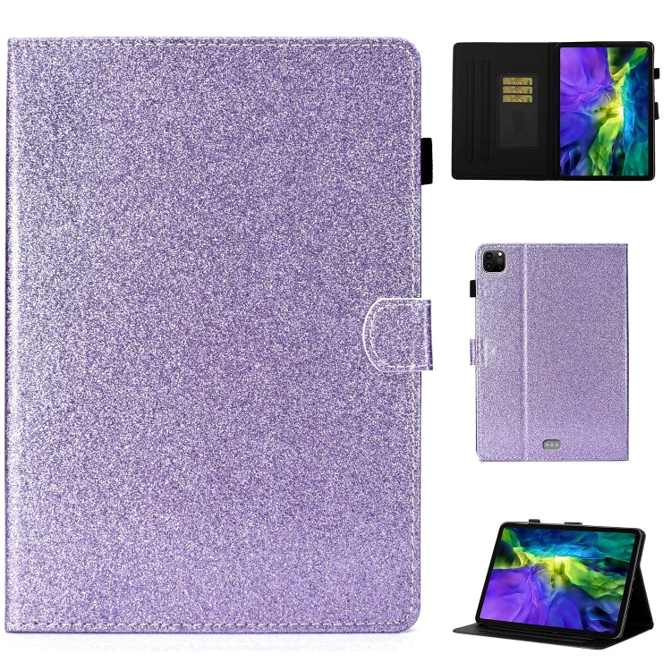 For iPad Pro 11 2024 Glitter Smart Leather Tablet Case(Purple) - iPad Pro 11 2024 Cases by PMC Jewellery | Online Shopping South Africa | PMC Jewellery | Buy Now Pay Later Mobicred