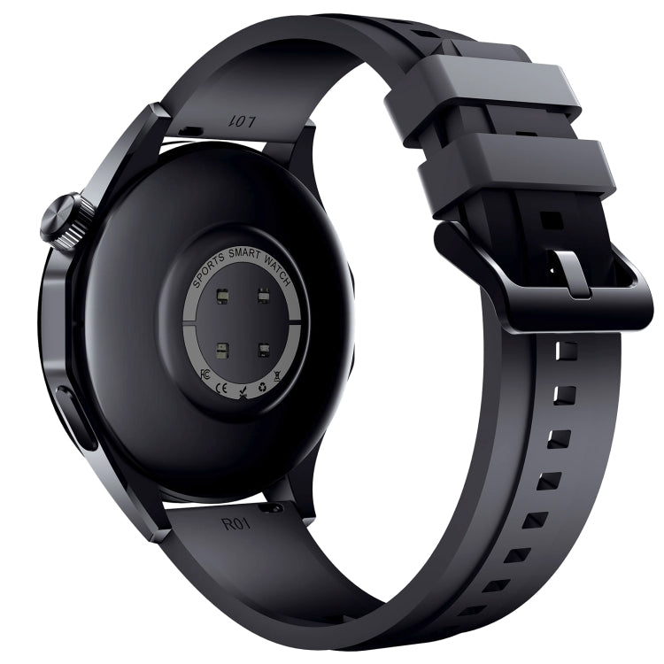WS-26 1.52 inch IP67 Sport Smart Watch Support Bluetooth Call / Sleep / Blood Oxygen / Heart Rate / Blood Pressure Health Monitor, Silicone Strap(Black) - Smart Watches by PMC TechLife | Online Shopping South Africa | PMC TechLife | Buy Now Pay Later Mobicred