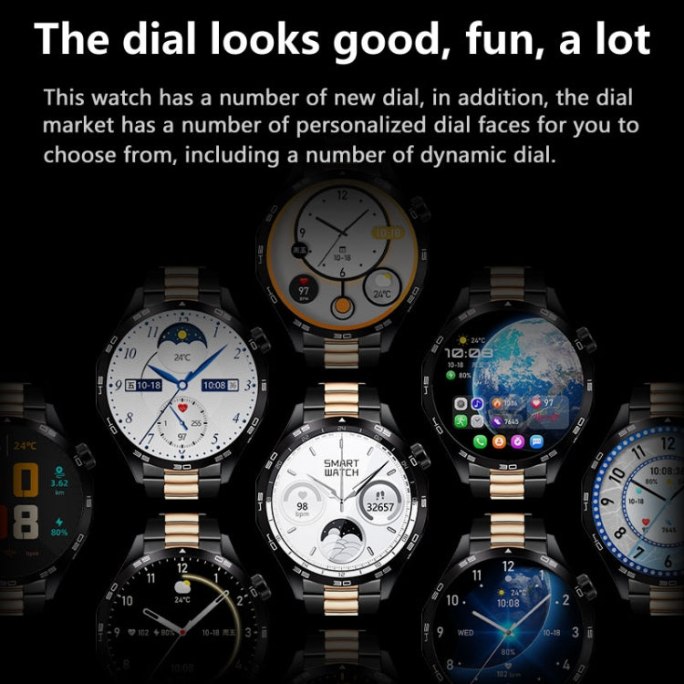 WS-26 1.52 inch IP67 Sport Smart Watch Support Bluetooth Call / Sleep / Blood Oxygen / Heart Rate / Blood Pressure Health Monitor, Leather Strap(Silver) - Smart Watches by PMC TechLife | Online Shopping South Africa | PMC TechLife | Buy Now Pay Later Mobicred