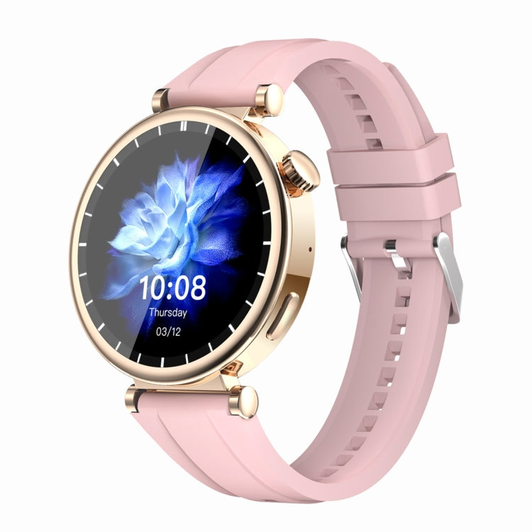 WS520 1.28 inch IP67 Sport Smart Watch, Support Bluetooth Call / Sleep / Blood Oxygen / Heart Rate / Blood Pressure Health Monitor(Rose Gold+Pink) - Smart Watches by PMC Jewellery | Online Shopping South Africa | PMC Jewellery | Buy Now Pay Later Mobicred