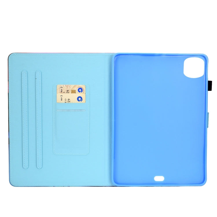 For iPad Pro 11 2024 Painted Stitching Smart Leather Tablet Case(Owl) - iPad Pro 11 2024 Cases by PMC Jewellery | Online Shopping South Africa | PMC Jewellery | Buy Now Pay Later Mobicred