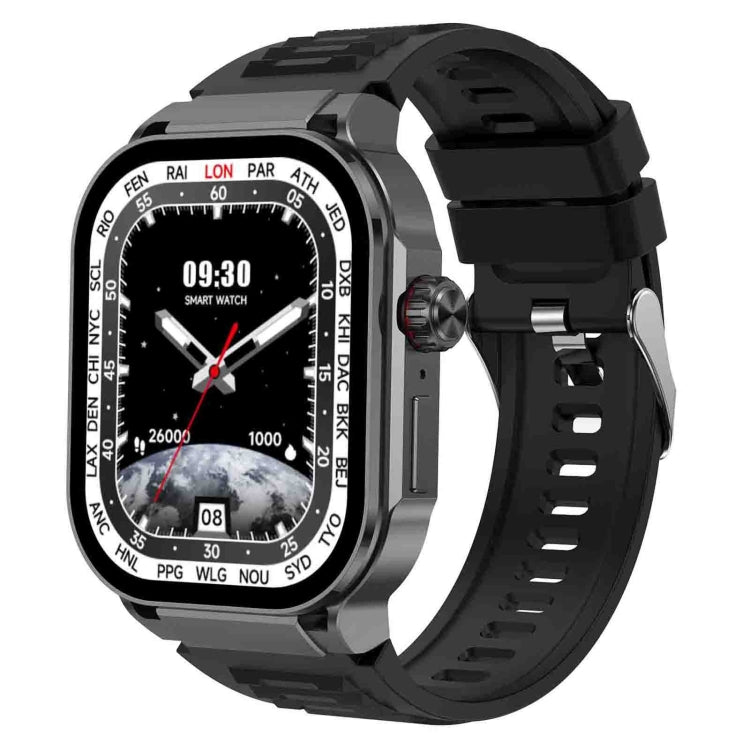 G40S 2.06 inch IP67 BT5.2 Sport Smart Watch, Support Bluetooth Call / Sleep / Blood Oxygen / Heart Rate / Blood Pressure Health Monitor(Black) - Smart Watches by PMC TechLife | Online Shopping South Africa | PMC TechLife | Buy Now Pay Later Mobicred