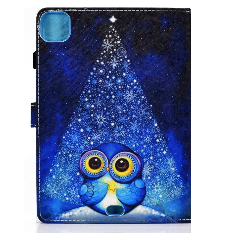 For iPad Pro 11 2024 Painted Stitching Smart Leather Tablet Case(Night Sky Owl) - iPad Pro 11 2024 Cases by PMC Jewellery | Online Shopping South Africa | PMC Jewellery | Buy Now Pay Later Mobicred