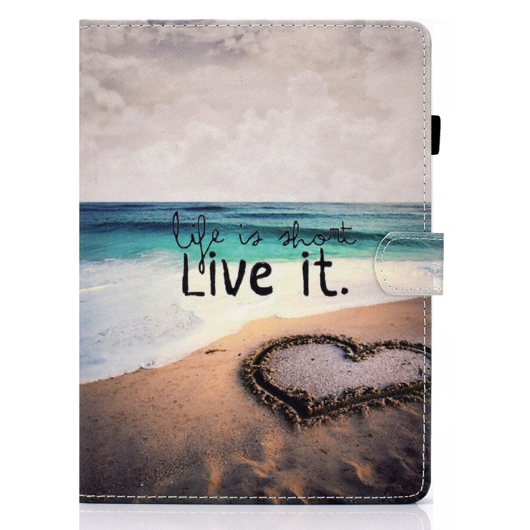 For iPad Pro 11 2024 Painted Stitching Smart Leather Tablet Case(Love) - iPad Pro 11 2024 Cases by PMC Jewellery | Online Shopping South Africa | PMC Jewellery | Buy Now Pay Later Mobicred