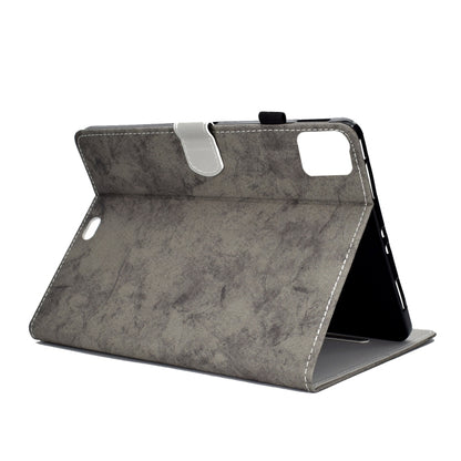 For iPad Pro 11 2024 Marble Style Cloth Texture Smart Leather Tablet Case(Grey) - iPad Pro 11 2024 Cases by PMC Jewellery | Online Shopping South Africa | PMC Jewellery | Buy Now Pay Later Mobicred