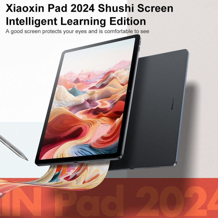 Lenovo Xiaoxin Pad 2024 Paperlike Screen Learning Version 11 inch WiFi Tablet, 8GB+128GB, Android 13, Qualcomm Snapdragon 685 Octa Core, Support Face Identification(Dark Grey) - Lenovo by Lenovo | Online Shopping South Africa | PMC Jewellery