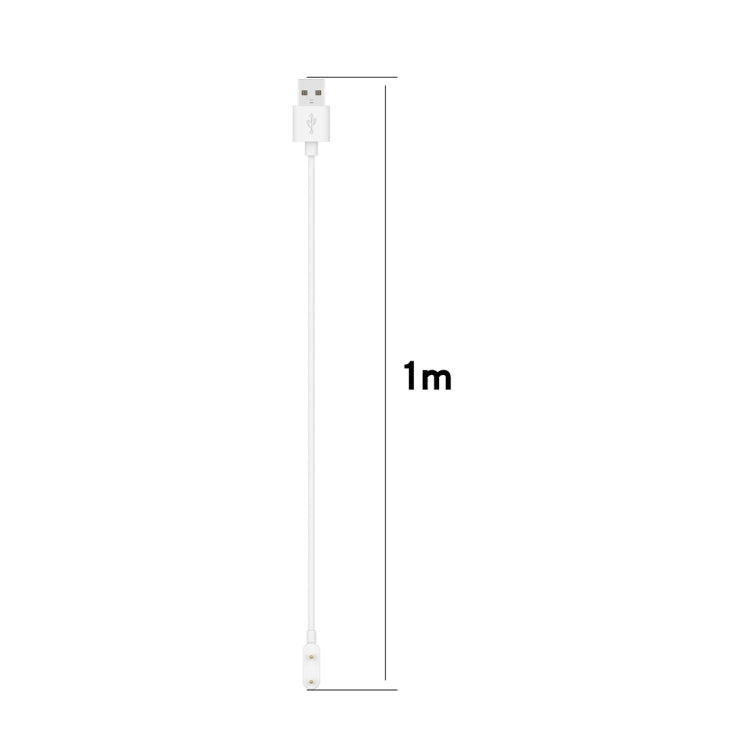For Huawei Watch Fit3 / Honor Choice Haylou Watch USB Port Watch Charging Cable, Without Chip(White) - Charger by PMC TechLife | Online Shopping South Africa | PMC TechLife | Buy Now Pay Later Mobicred