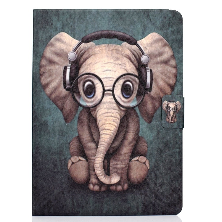 For iPad Pro 11 2024 Voltage Colored Drawing Smart Leather Tablet Case(Elephant) - iPad Pro 11 2024 Cases by PMC Jewellery | Online Shopping South Africa | PMC Jewellery | Buy Now Pay Later Mobicred