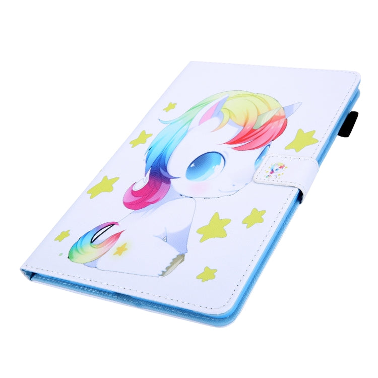 For iPad Pro 11 2024 Colored Drawing Leather Smart Tablet Case(Unicorn Baby) - iPad Pro 11 2024 Cases by PMC Jewellery | Online Shopping South Africa | PMC Jewellery | Buy Now Pay Later Mobicred