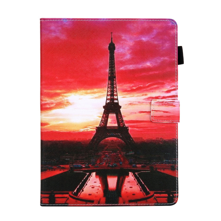 For iPad Pro 11 2024 Colored Drawing Leather Smart Tablet Case(Evening Tower) - iPad Pro 11 2024 Cases by PMC Jewellery | Online Shopping South Africa | PMC Jewellery | Buy Now Pay Later Mobicred