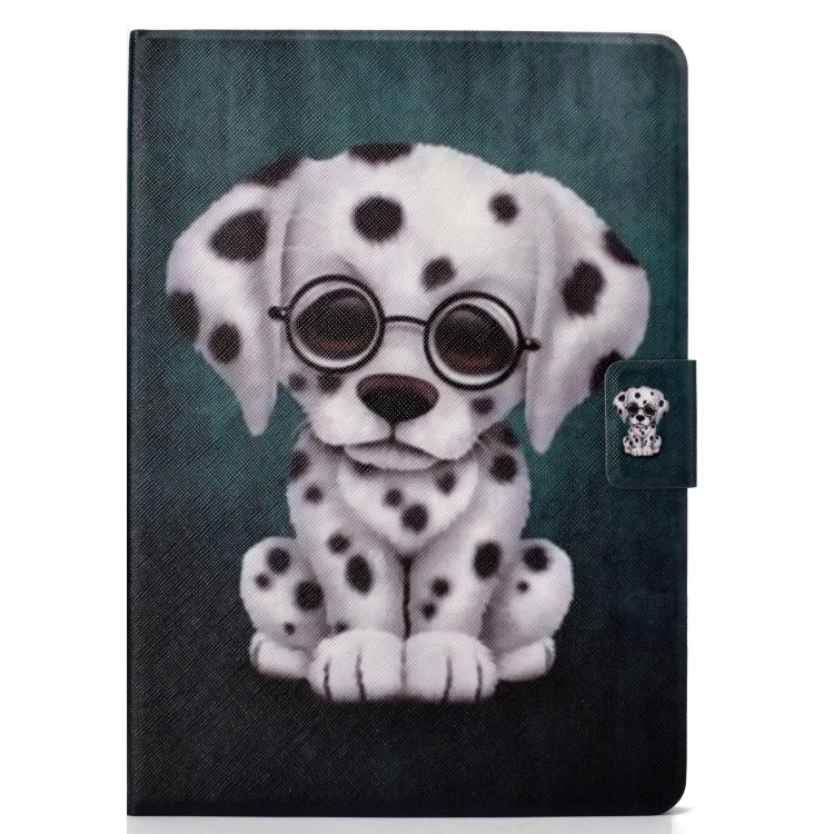 For iPad Pro 11 2024 Voltage Colored Drawing Smart Leather Tablet Case(Speckled Dog) - iPad Pro 11 2024 Cases by PMC Jewellery | Online Shopping South Africa | PMC Jewellery | Buy Now Pay Later Mobicred