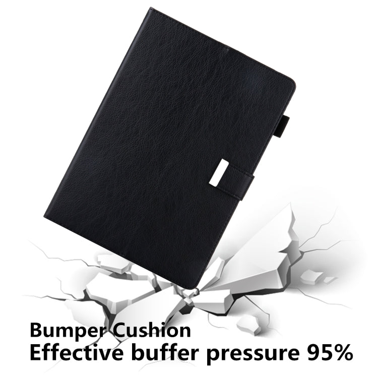 For iPad Pro 11 2024 Business Style Horizontal Flip Leather Smart Tablet Case with Holder(Black) - iPad Pro 11 2024 Cases by PMC TechLife | Online Shopping South Africa | PMC TechLife | Buy Now Pay Later Mobicred