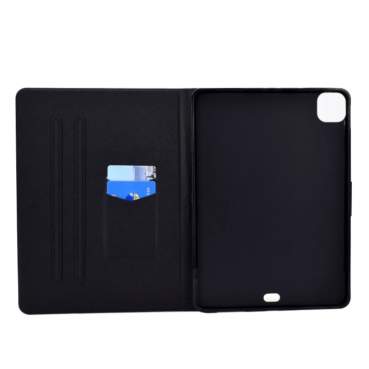 For iPad Pro 11 2024 Voltage Colored Drawing Smart Leather Tablet Case(Penguin) - iPad Pro 11 2024 Cases by PMC Jewellery | Online Shopping South Africa | PMC Jewellery | Buy Now Pay Later Mobicred