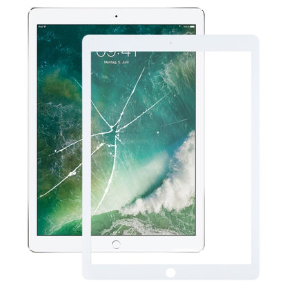 For iPad Pro 12.9 2017 Front Screen Outer Glass Lens with OCA Optically Clear Adhesive(White) - 12.9 inch by PMC Jewellery | Online Shopping South Africa | PMC Jewellery | Buy Now Pay Later Mobicred