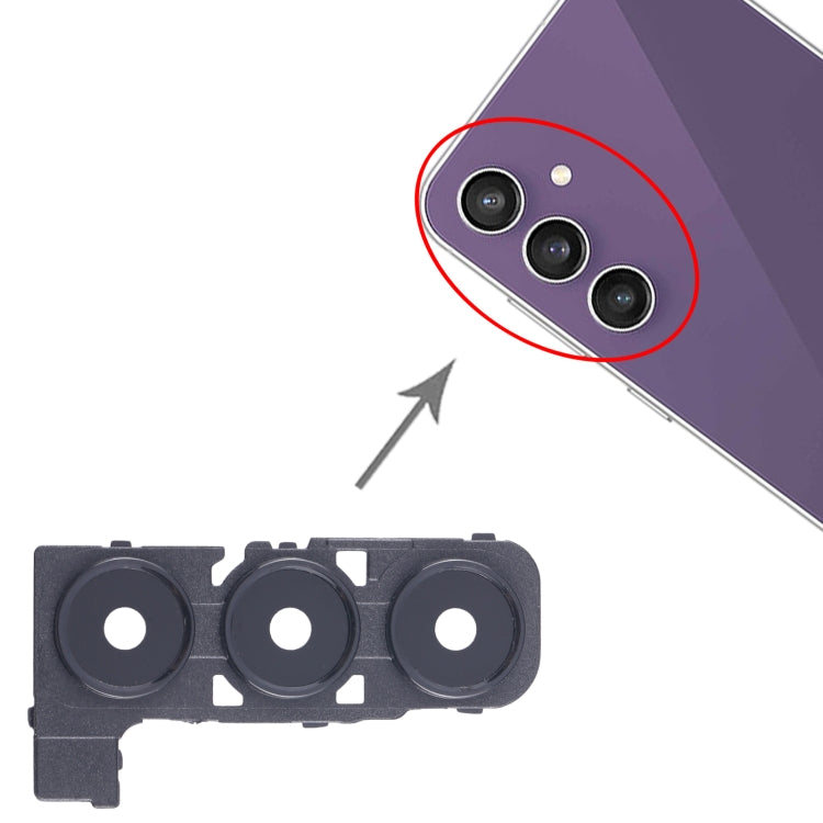 For Samsung Galaxy A25 SM-A256B 10pcs Original Rear Camera Lens Cover(Black) - free shipping - PMc TechLife - Order now!