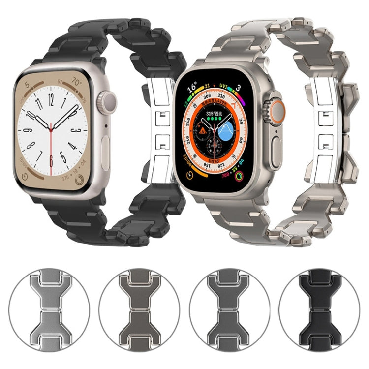 For Apple Watch 42mm Y Type Pure Titanium Watch Band(Silver) - free shipping - PMC TechLife - Order now!