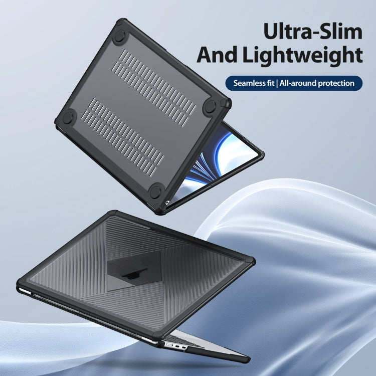 For MacBook Air 13.3 2020 / 2018 DUX DUCIS LCGH Laptop Frosted Protective Case(Black) - free shipping - PMC Jewellery - Order now!