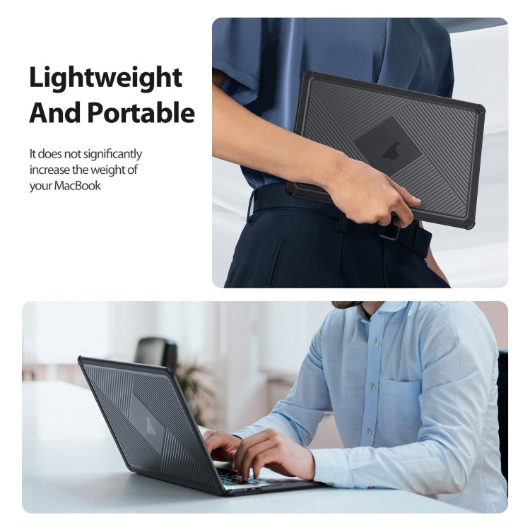 For MacBook Air 13.3 2020 / 2018 DUX DUCIS LCGH Laptop Frosted Protective Case(Black) - free shipping - PMC Jewellery - Order now!