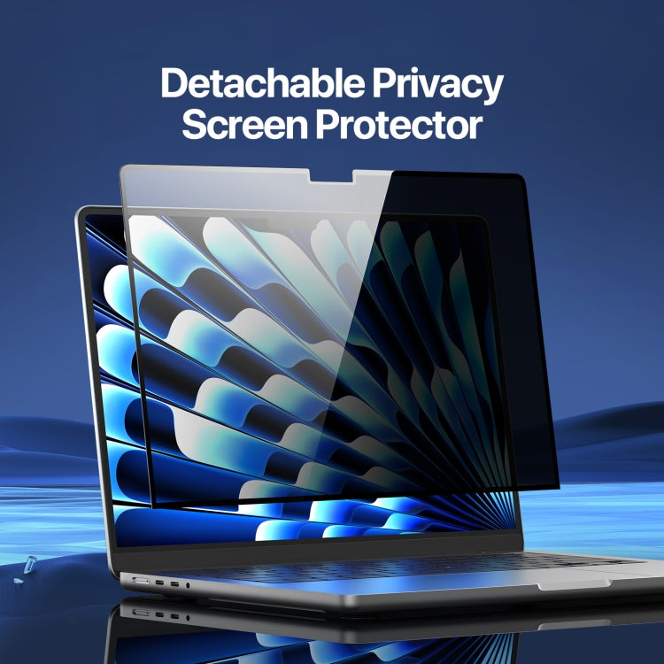 For MacBook Pro 16 2019/2021/2023 A2141 DUX DUCIS LCGH Laptop Privacy Tempered Glass Film - Screen Protectors by DUX DUCIS | Online Shopping South Africa | PMC Jewellery | Buy Now Pay Later Mobicred