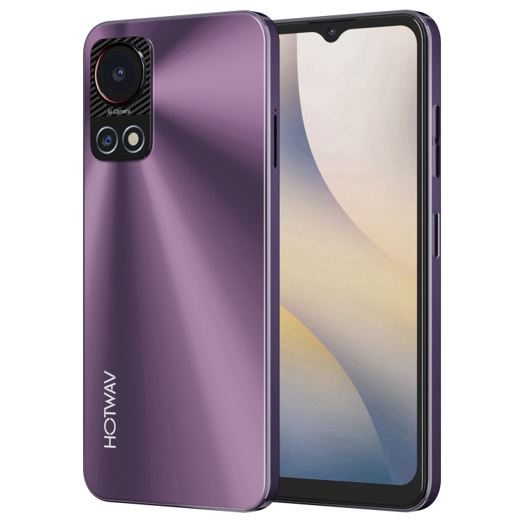 HOTWAV Note 13, 4GB+128GB, Side Fingerprint Identification, 6.6 inch Android 13 T606 Octa Core up to 1.6GHz, Network: 4G, NFC, OTG(Violet) - free shipping - PMC TechLife - Order now!