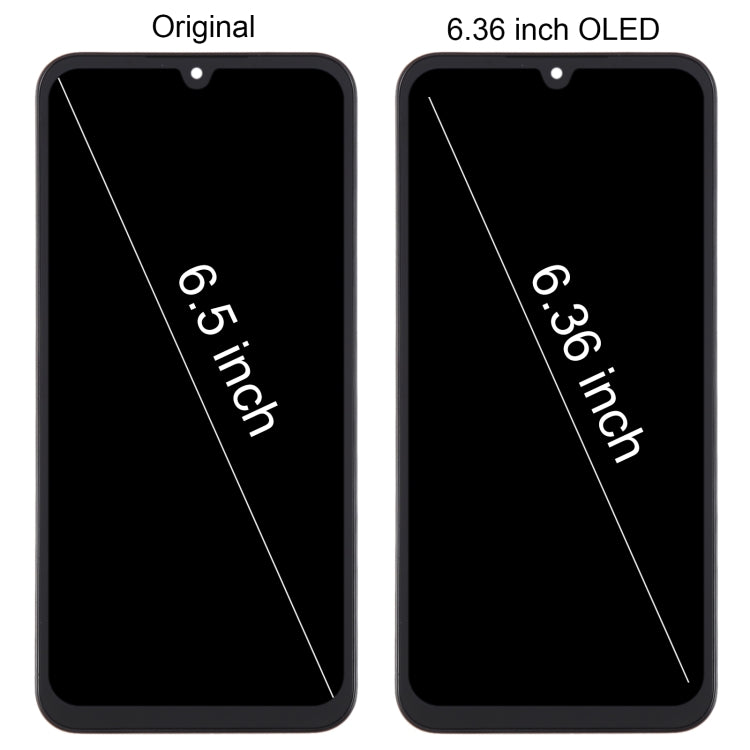 For Samsung Galaxy A15 5G SM-A156B 6.36inch OLED LCD Screen Digitizer Full Assembly with Frame - free shipping - PMc TechLife - Order now!