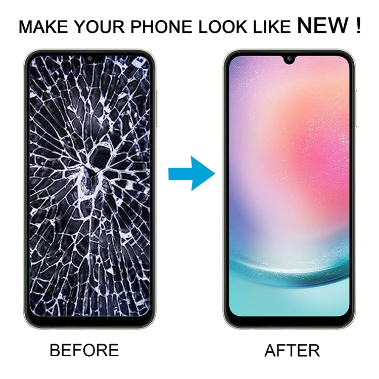 For Samsung Galaxy A24 SM-A245F 6.43inch OLED LCD Screen Digitizer Full Assembly with Frame - free shipping - PMc TechLife - Order now!